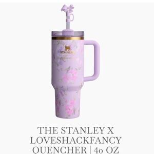 STANLEY X LOVESHACKFANCY QUENCHER | 40 OZ  |  HAPPY THOUGHTS
